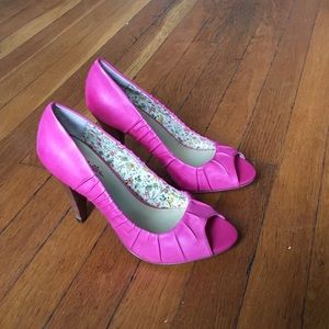 NIB Seychelles “Round of Applause” Heels, Berry, 8